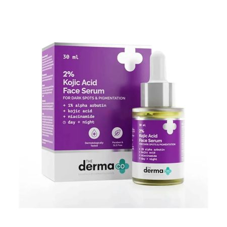 The Derma Co 2% Kojic Acid Face Serum for Dark Spots & Pigmentation 30ml