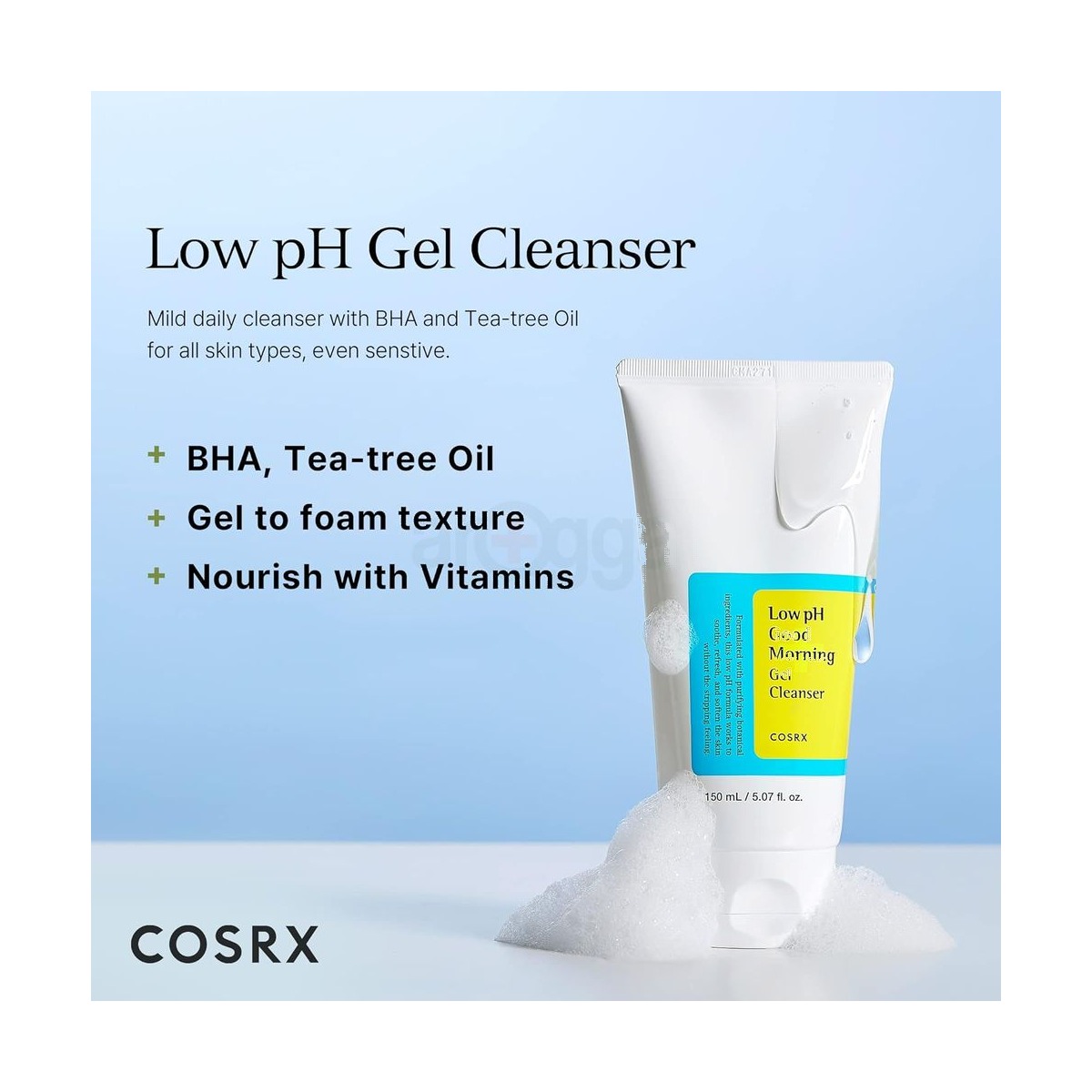 COSRX Low pH Good Morning Gel Cleanser 150ml