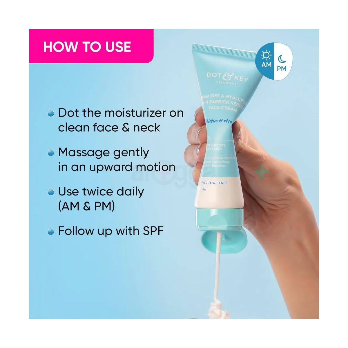 Dot & Key Ceramides & Hyaluronic Barrier Repair Moisturizer pH 5.5 100g
