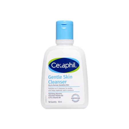 Cetaphil Gentle Skin Cleanser for Dry to Normal, Sensitive Skin 118ml