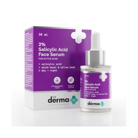 The Derma Co 2% Salicylic Acid Face Serum for Active Acne