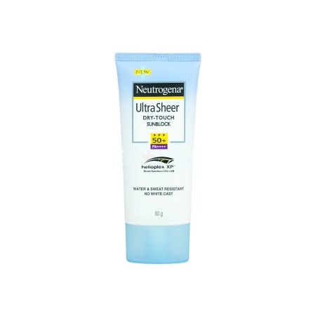 Neutrogena Ultra Sheer Dry Touch Sunblock with SPF 50+ PA ++++ 80g