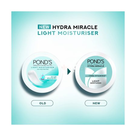 Pond's Light Moisturiser Non Oily Fresh Feel for Soft Glowing Skin (Imported) 100ml