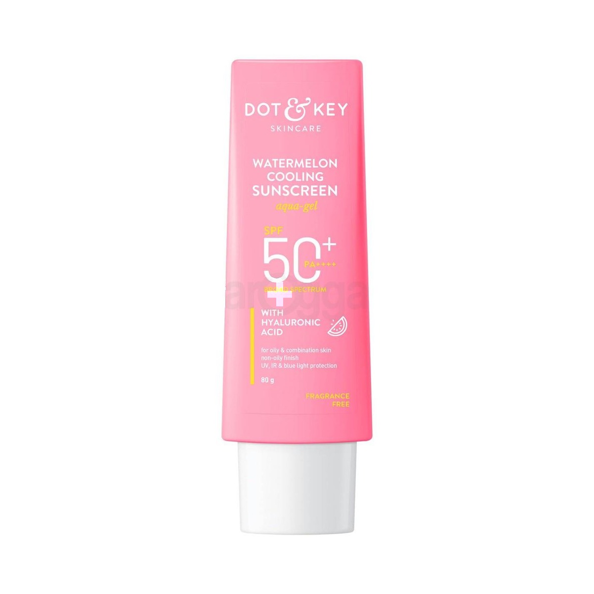 Dot & Key Watermelon Cooling Sunscreen SPF 50+ PA++++ with Hyaluronic Acid 80g