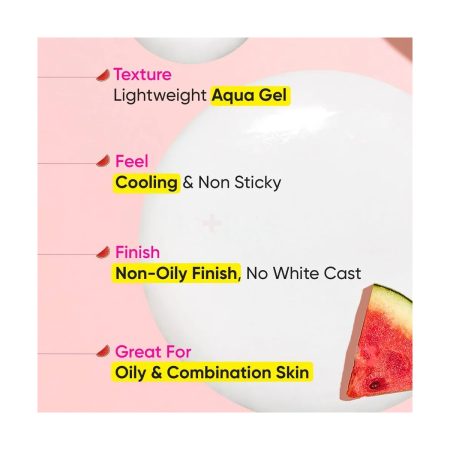 Dot & Key Watermelon Cooling Sunscreen SPF 50+ PA++++ with Hyaluronic Acid 80g
