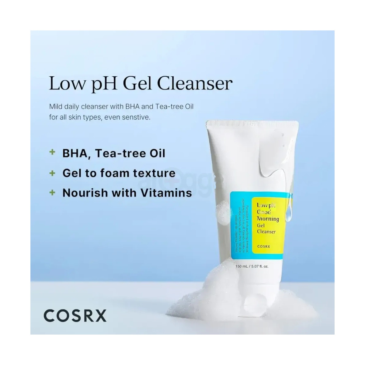 Cosrx Low pH Good Morning Gel Cleanser 50ml