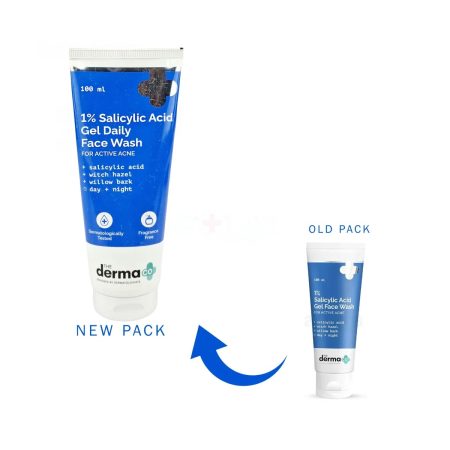 The Derma Co 1% Salicylic Acid Gel Daily Face Wash 100ml