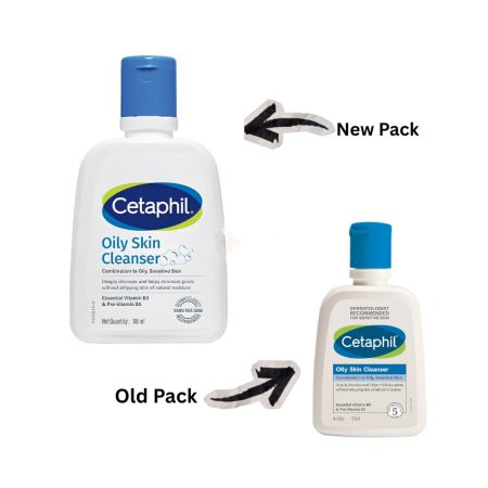 Cetaphil Oily Skin Cleanser For Combination to Oily, Sensitive Skin 118ml