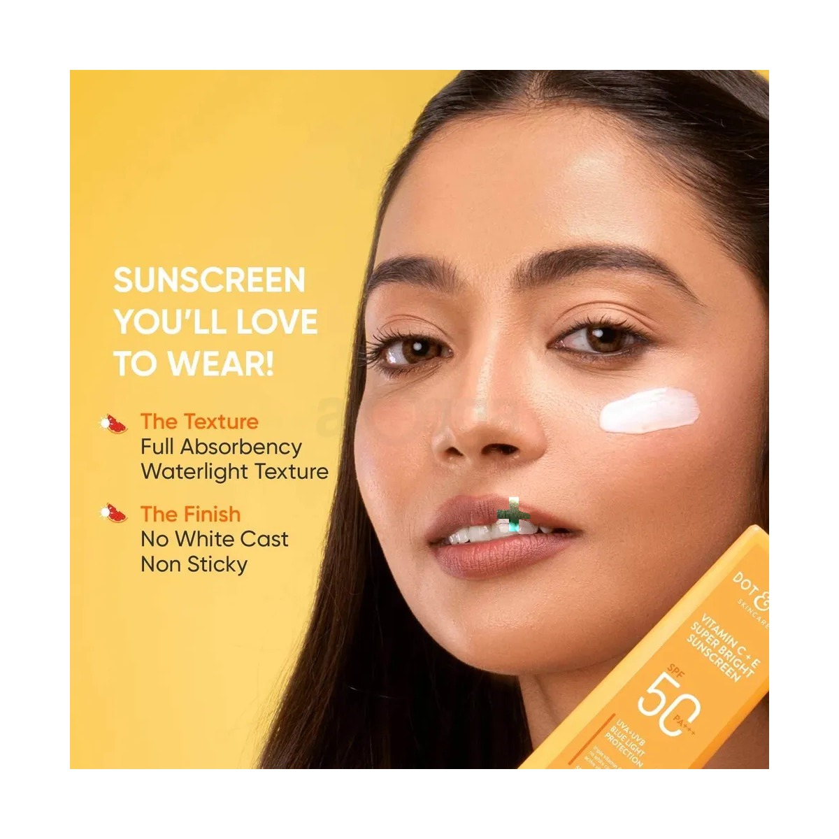 Dot & Key Vitamin C + E Sunscreen SPF 50+ PA++++ 80g