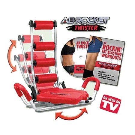 Ab Rocket Twister Abdominal Trainer Core Exercise Chair Fitness
