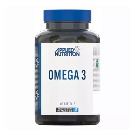 Applied Nutrition Omega 3 – Omega Fish Oil 1000mg, 180mg EPA & 120mg DHA per Softgel, Made in The UK (100 Soft-Gels)
