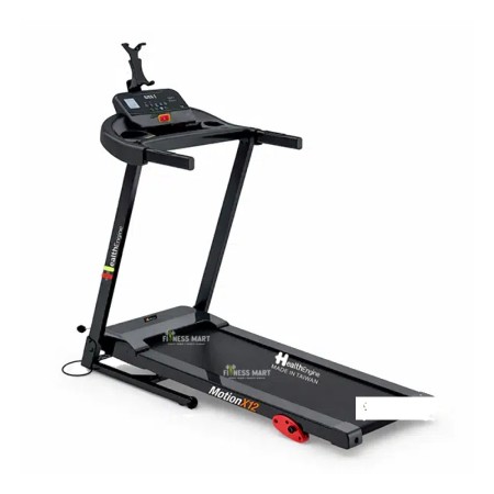Bluetooth Connected HealthEngine Motorized Treadmill-MOTION-X12