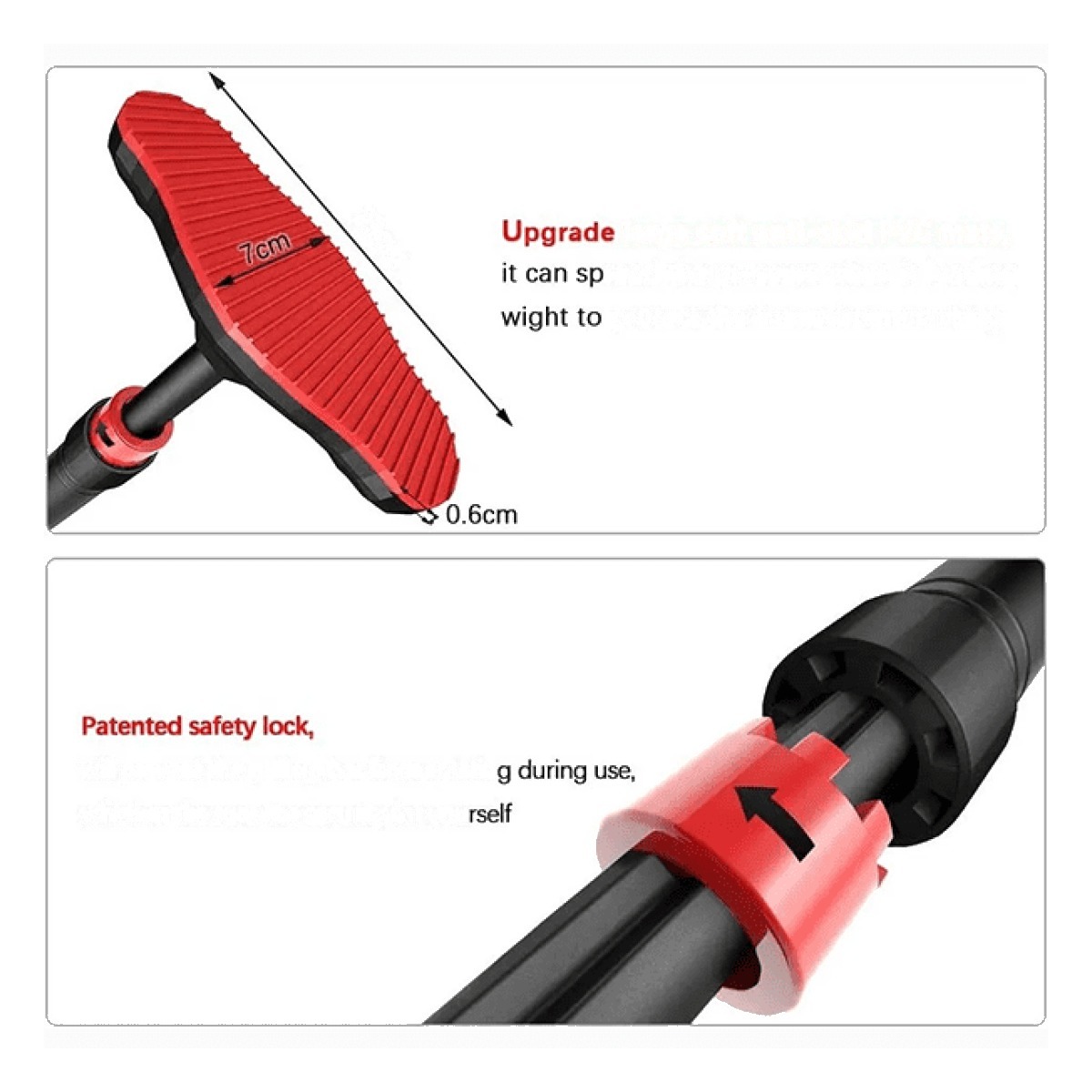 Door Pull Up Bar (60-90Cm)- Chin Up Bar, Push Up Bar, Abdominal Training Door Bar, Adjustable Length