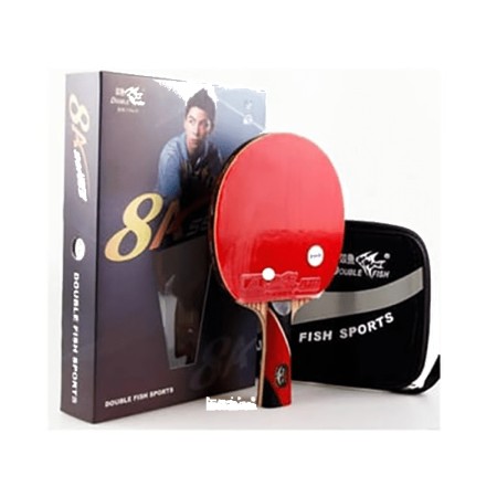 Double Fish Table Tennis Racket Bat 8A-C