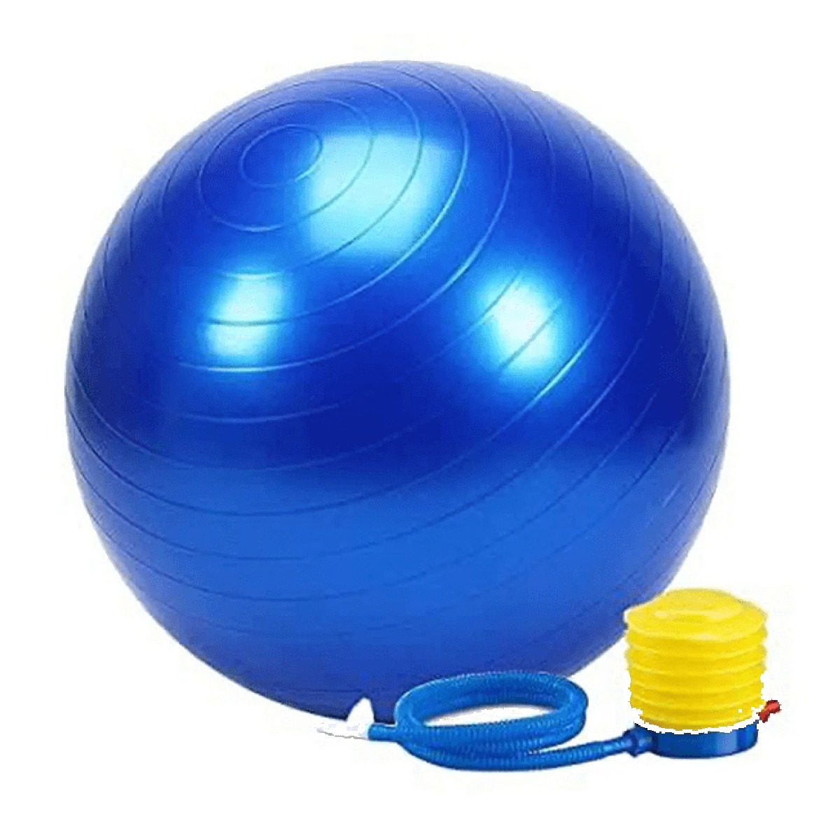 Durable PVC Yoga Ball for Home Gym-75cm- Plain