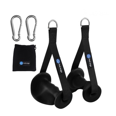 Ergonomic Cable Pulldown Grip Handles – Heavy Duty Pair