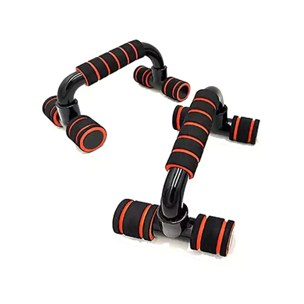 Fitness Plastic Push up Bar Stands Pushup Chest Bar Strong Pushup Stands with Comfortable Foam Grip and Non-Slip Bars