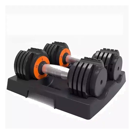 HEAD-NT326C Quick Adjustable Dumbbell Set 30Lbs-1 Pair (Total 13.6kg) For Men and Women