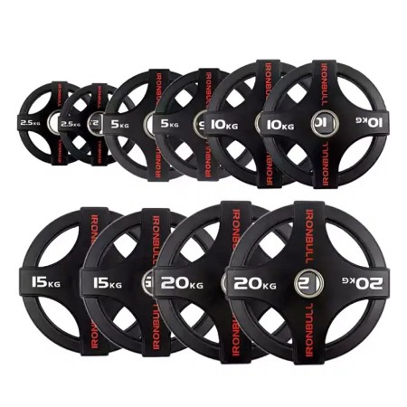 IRONBULL 4 Grip Olympic Rubber Plate-IR5206