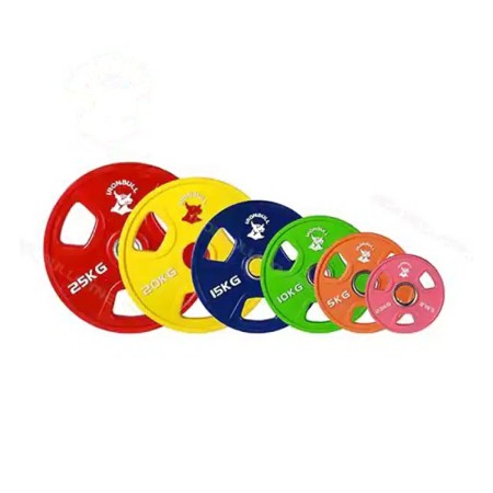 IRONBULL Color Urethane Olympic Rubber Bumper Plate-IR5400C