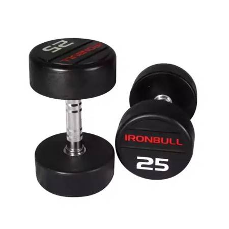 IRONBULL Fixed Rubber Dumbbell Set 390Kg-IR3204