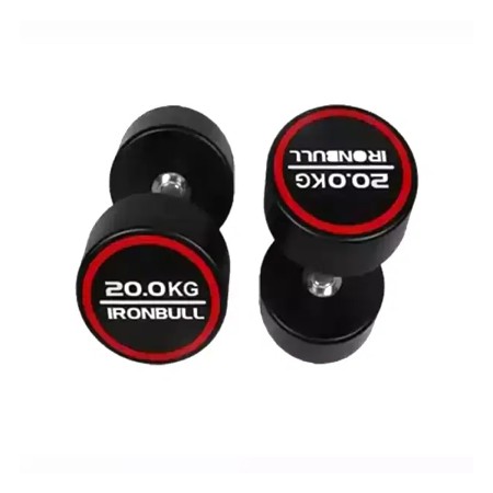 IRONBULL Fixed Rubber Dumbbell Set 390Kg-IR3402