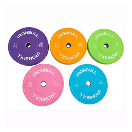 IRONBULL Macrone Olympic Rubber Bumper Plate-W100528C