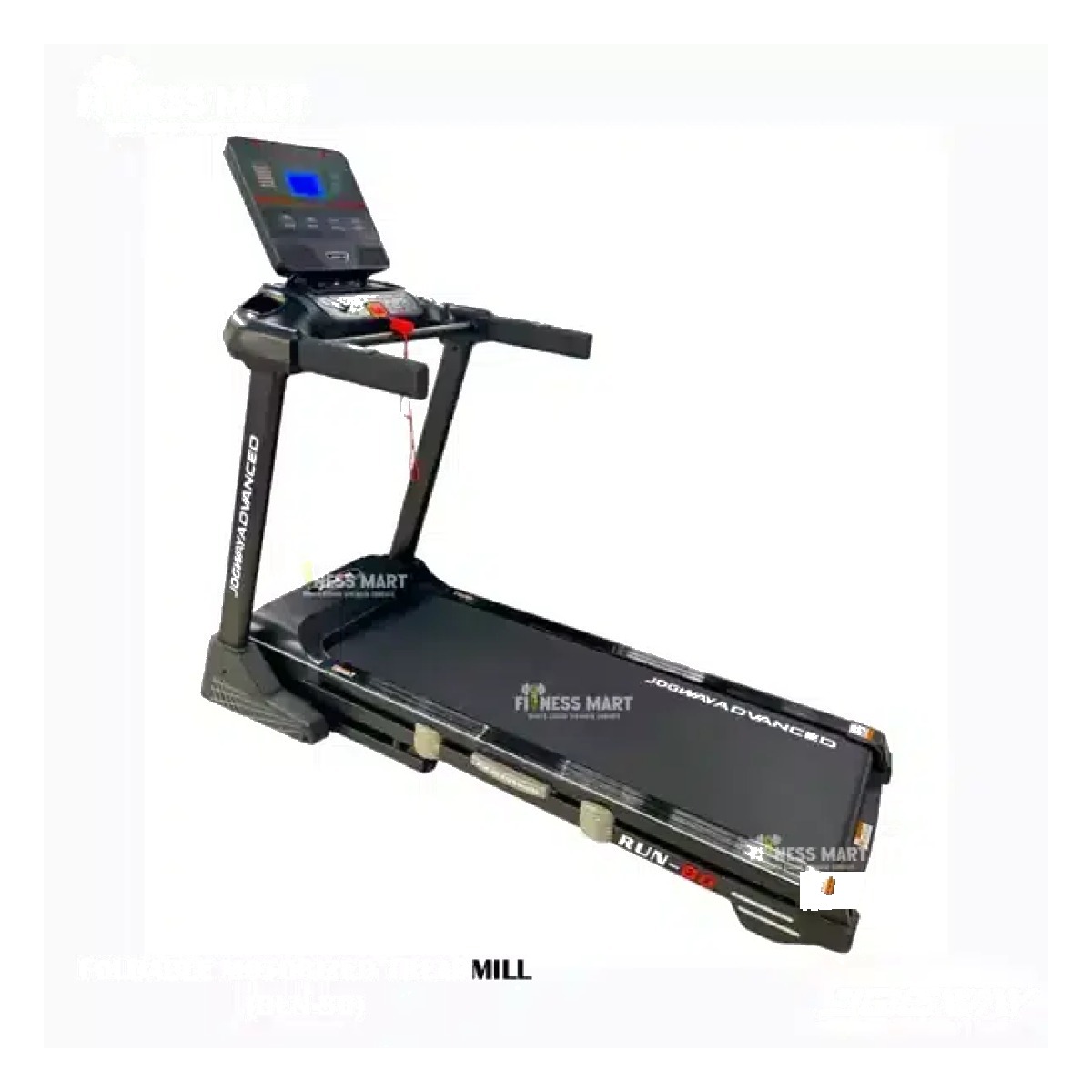 Jogway Ac Motor Foldable Motorized Treadmill-Run-80