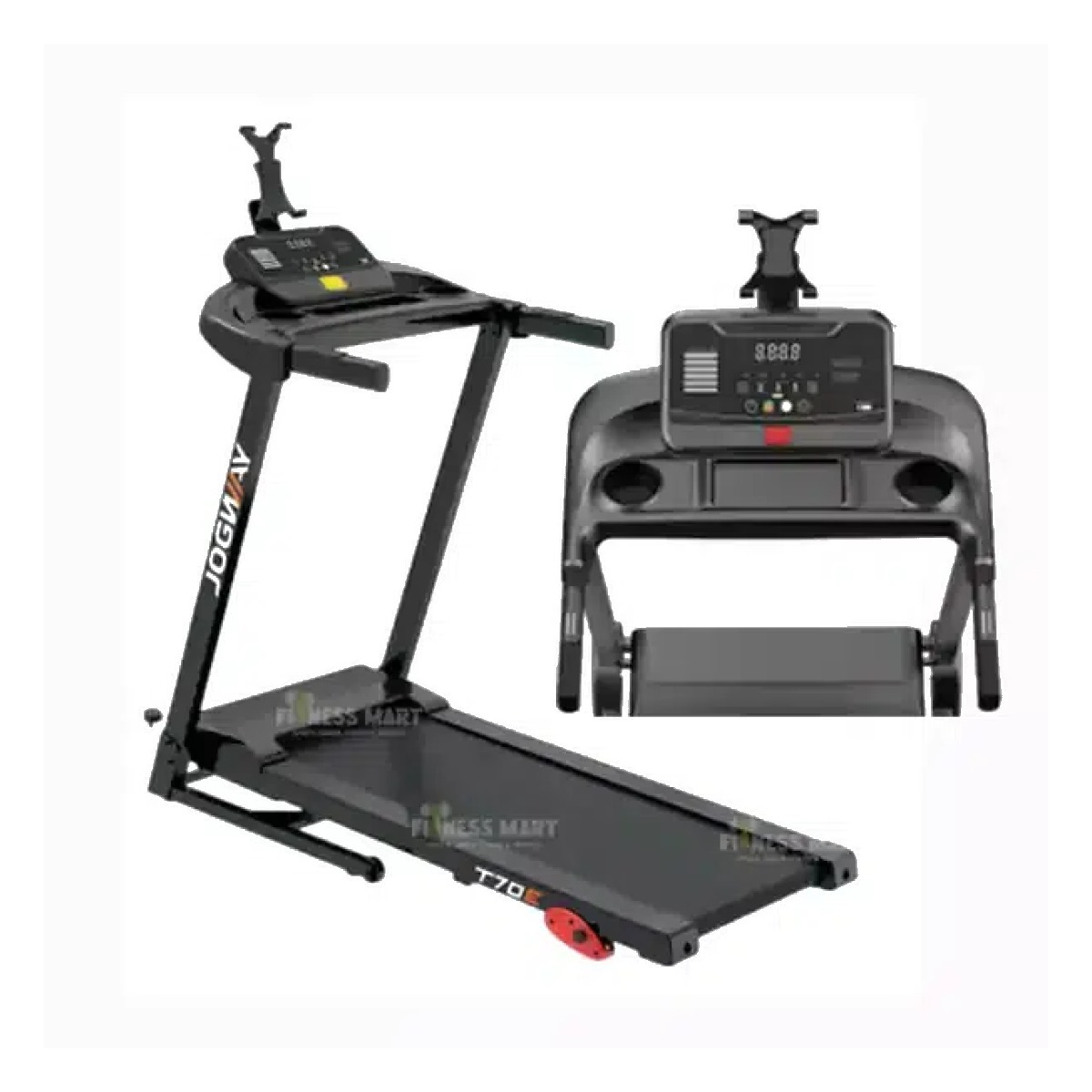 Jogway T70E (Motor 3.0HP Peak) Foldable Motorized Treadmill