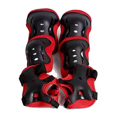 Kids Skateboard Cycling Protect Guard Sets 6PCS Knee Elbow Wrist Protective Pad Kit