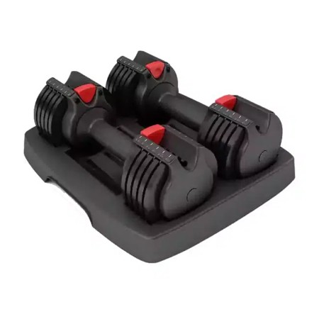MND Quick Adjustable Dumbbell Set 25.5Lbs-1 Pair (Total 11.5kg) For Men and Women (C73B)