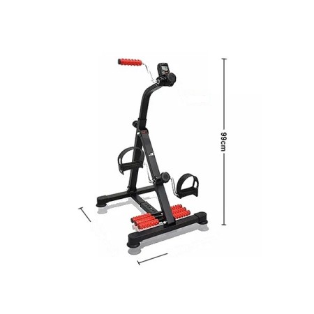 Multi-Pedal Exercise Bike- Arms & Legs Exerciser With Lower Massage Rollers
