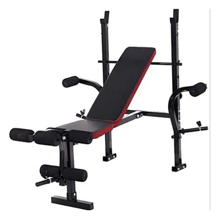 Multi-Position Weight Bench Press with Leg Developer – F-7103 – Life Fit