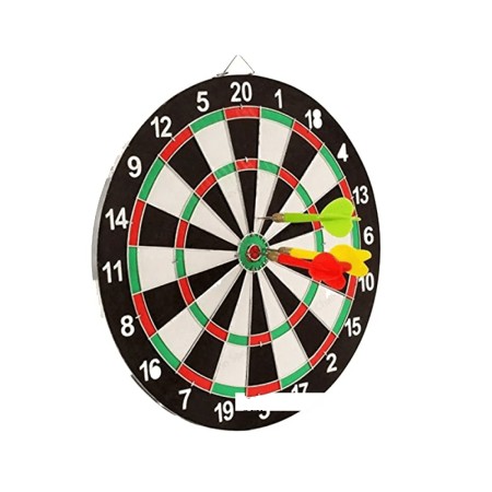Ninja – 15 inch Dart Board – Black and White