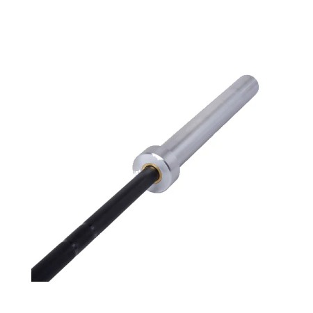 OEMMEBI 86 Inch Olympic Barbell (Black, 20KG)