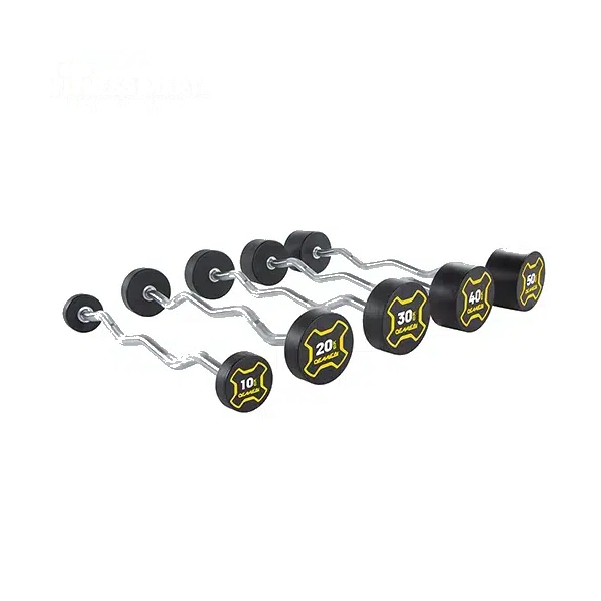 OEMMEBI EZ Curl Barbell (CPU/TPU Fixed Weight)