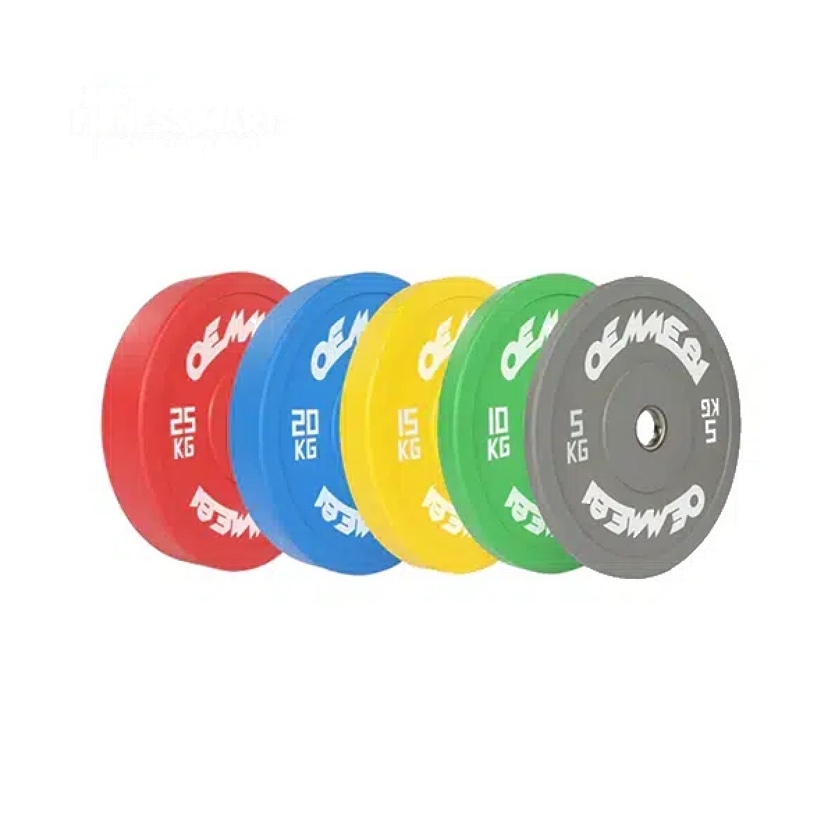 OEMMEBI Olympic Bumper Plates (Color Coded TPU/Rubber)