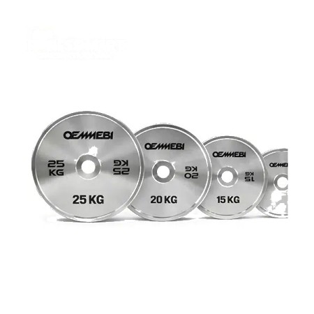 OEMMEBI Printed Steel Olympic Plate (2.5KG–25KG)