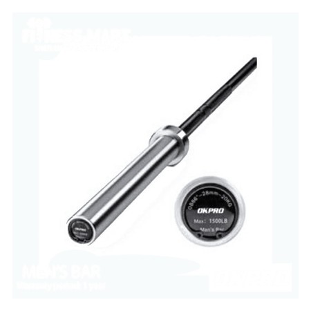 Okpro Fitness Equipment Training Competition Gym Power Weightlifting 20kg Barbell Bar 7 Feet