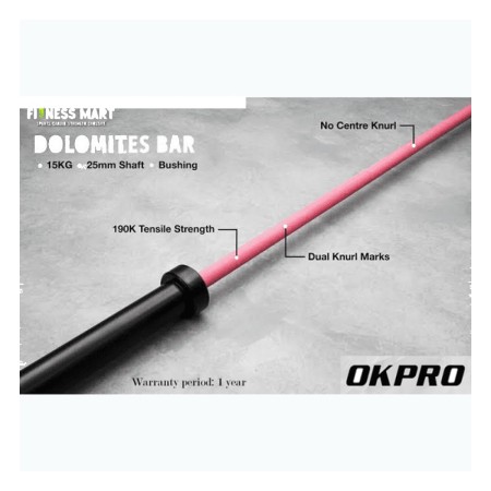 Okpro Olympic Barbell for Men – 20KG