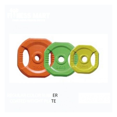 OKPRO Regular Color Rubber Coated Weight Plate