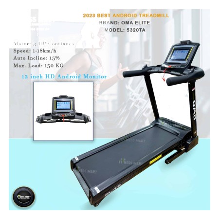 OMA 2025 Best Android Treadmill -ELITE-5320TA