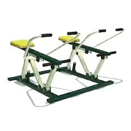 Out Door Gym Double Rowing Machine