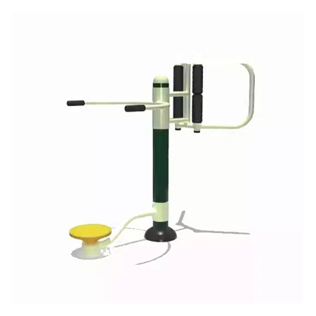 Out Door Waist Twister and Back Massager