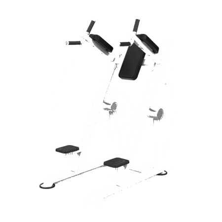 Professional Premium Vertical Knees Up/Dip Machine – DHZ – U2047