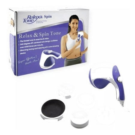 Relax Tone Spin Massager With 5 Headers