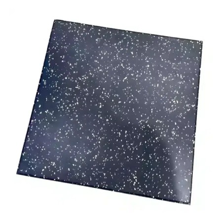 Rubber Gym Floor Mat 20 Inch by 20 Inch Thickness 20mm