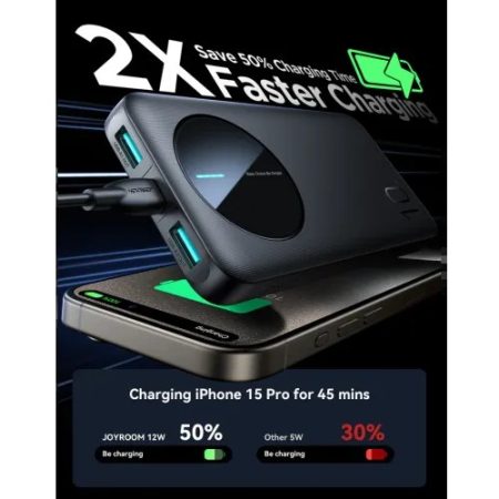 Joyroom JR-PBF12 10000mAh 12W 2.4A LED Power Bank