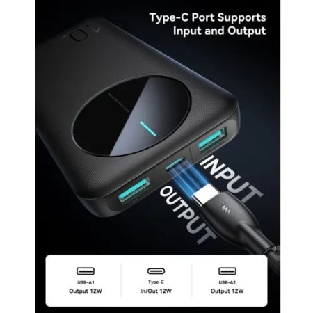 Joyroom JR-PBF12 10000mAh 12W 2.4A LED Power Bank