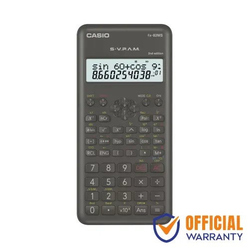 Casio FX-82MS 2nd Edition Non Programmable Scientific Calculator
